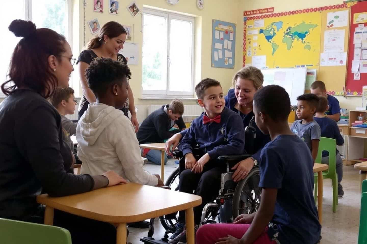 École inclusive : aides pour élèves en situation de handicap et parents